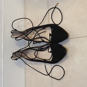 Calvin Klein Black Flats